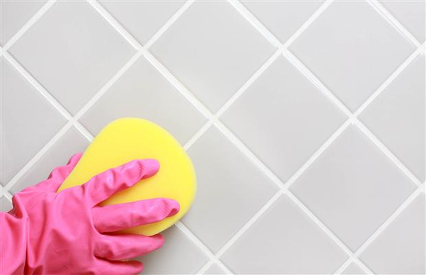 Чем отмыть шмы плитки